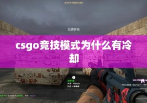 csgo竞技模式为什么有冷却