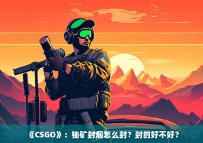 《CSGO》：铀矿封烟怎么封？封的好不好？