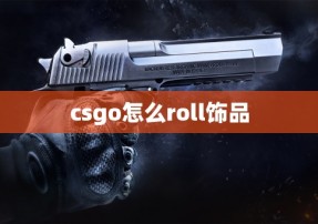 csgo怎么roll饰品