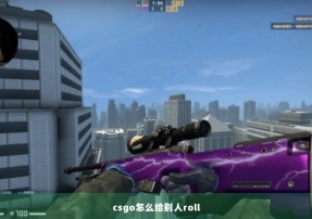 csgo怎么给别人roll