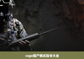 csgo僵尸模式指令大全