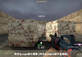 为什么csgo有小黑框 (为什么csgo2进不去游戏)