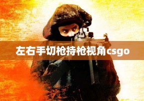 左右手切枪持枪视角csgo