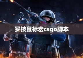 罗技鼠标宏csgo脚本