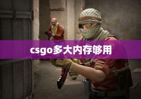 csgo多大内存够用