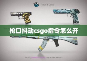 枪口抖动csgo指令怎么开