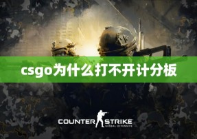 csgo为什么打不开计分板