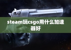 steam玩csgo用什么加速器好