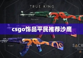 csgo饰品平民推荐沙鹰