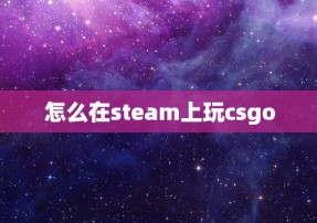 怎么在steam上玩csgo