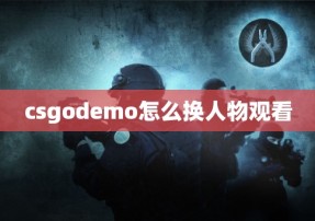 csgodemo怎么换人物观看