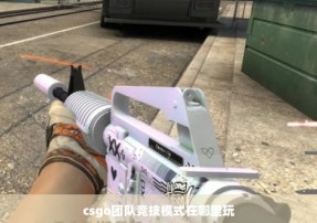 csgo团队竞技模式在哪里玩