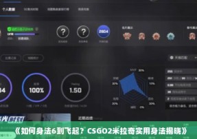 《如何身法6到飞起？CSGO2米拉奇实用身法揭晓》