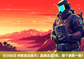 《CSGO》中的走位技巧：直线还是S形，哪个更胜一筹？