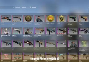 csgo能用steam登陆吗