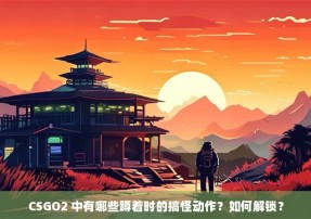 CSGO2 中有哪些蹲着时的搞怪动作？如何解锁？