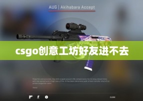 csgo创意工坊好友进不去