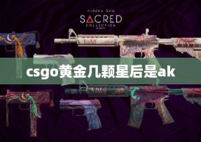 csgo黄金几颗星后是ak