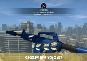 CSGO2枪皮名字怎么改？