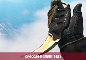 CSGO2射击键是哪个呀？