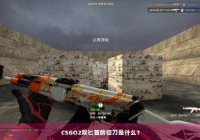 CSGO2双匕首的切刀是什么？