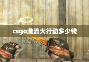 csgo激流大行动多少钱