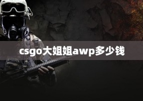 csgo大姐姐awp多少钱