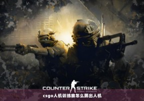 csgo人机训练赛怎么踢出人机