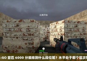 CS:GO 官匹 6000 分能排到什么段位呢？水平处于哪个层次呢？