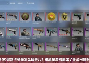 CSGO突然卡顿是怎么回事儿？难道是游戏里出了什么问题吗？