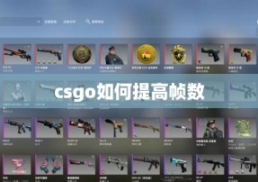 csgo如何提高帧数