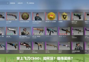 掌上飞刀CSGO：如何玩？值得买吗？