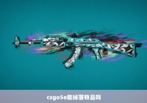 csgo5e能掉落物品吗