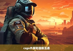 csgo外服和国服互通