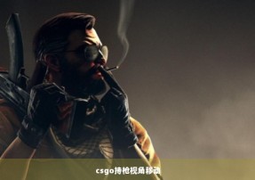 csgo持枪视角移动