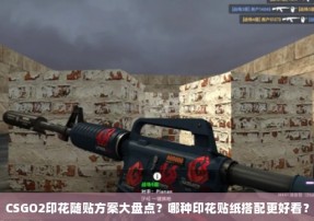 CSGO2印花随贴方案大盘点？哪种印花贴纸搭配更好看？