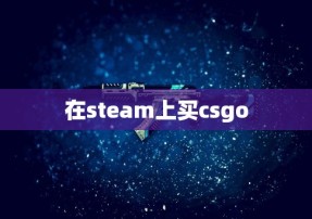 在steam上买csgo