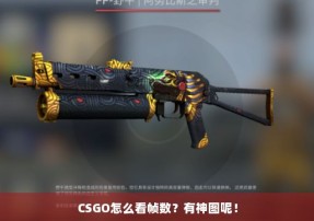 CSGO怎么看帧数？有神图呢！