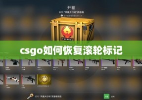 csgo如何恢复滚轮标记