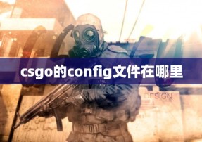 csgo的config文件在哪里