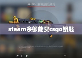 steam余额能买csgo钥匙