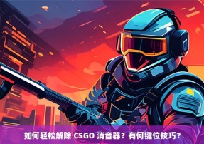 如何轻松解除 CSGO 消音器？有何键位技巧？