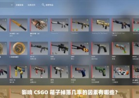 影响 CSGO 箱子掉落几率的因素有哪些？