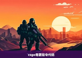 csgo奇葩指令代码