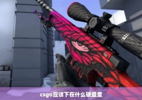 csgo应该下在什么硬盘里