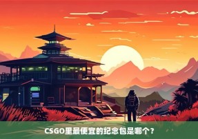 CSGO里最便宜的纪念包是哪个？