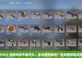 CSGO2 进游戏后不能开火：是设置问题吗？还是网络延迟呢？