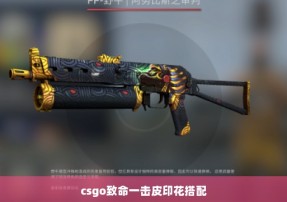 csgo致命一击皮印花搭配