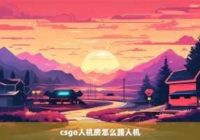 csgo人机房怎么踢人机