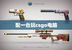 配一台玩csgo电脑